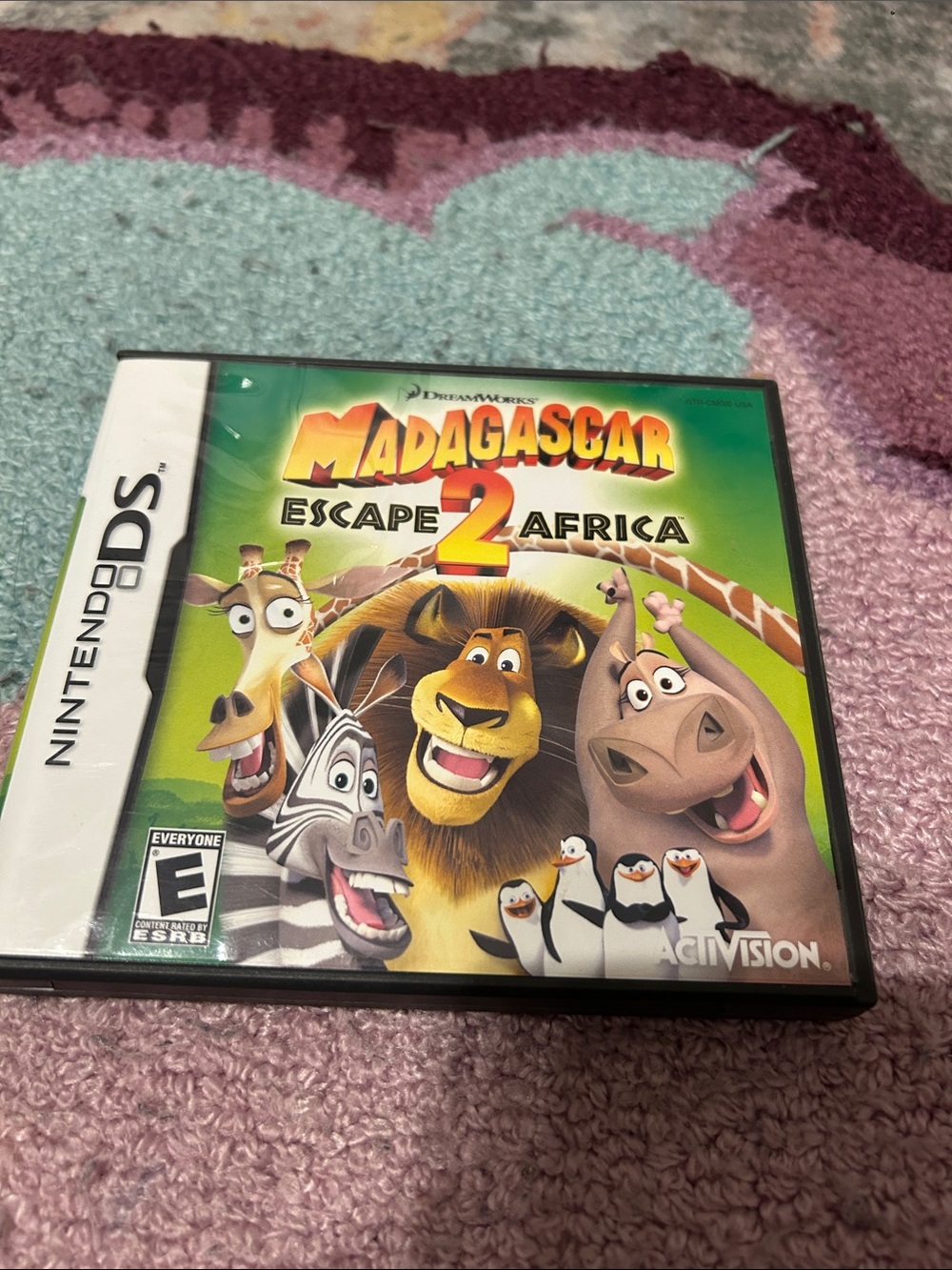 Nintendo Madagascar: Escape 2 Africa — Green Cover Art
